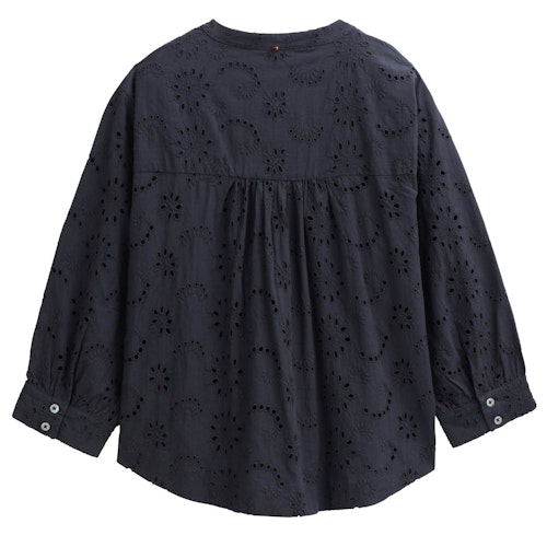Edel bestickte Damen Bluse