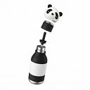 Vorschaubild Bestie Bottle Edelstahltrinkflasche mit Trinkhalm Panda 460 ml