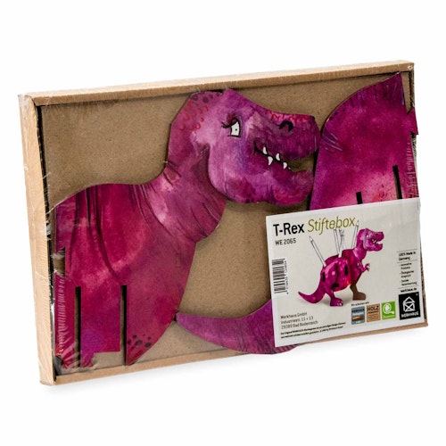 Stiftebox zum Stecken Tyrannosaurus Rex