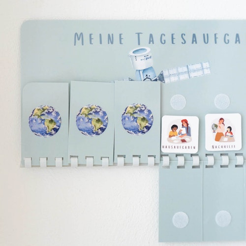 Routineplaner Weltall inkl. 525 Symbole