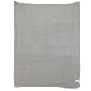 Vorschaubild Edle Babydecke gestrickt grau Biobaumwolle