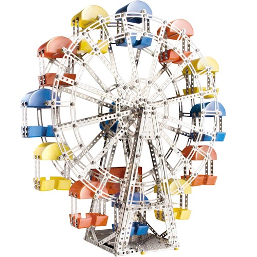 Metallbaukasten Riesenrad mit Getriebemotor– 1200 Teile