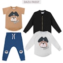 Vorschaubild Elastisches Langarmshirt Hund