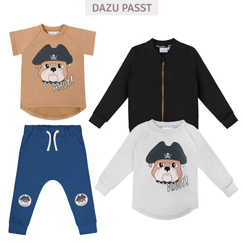 Elastisches Langarmshirt Hund