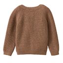 Vorschaubild Weiche Strickjacke Knopfleiste braun