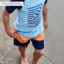 Vorschaubild Colorblock Badeshorts