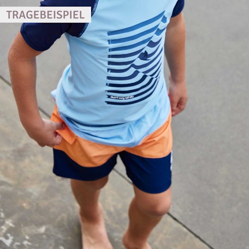 Colorblock Badeshorts