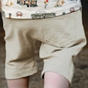 Vorschaubild Lässige, leichte Slub Shorts