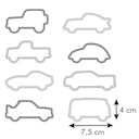 Vorschaubild Ausstechformen Autos, 8 St.