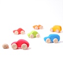 Vorschaubild 6 bunte Holzautos