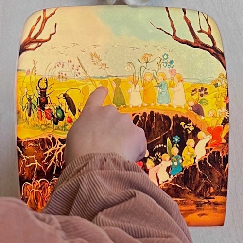 Toverlux Silhouette Sibylle von Olfers Wurzelkinder im Frühling