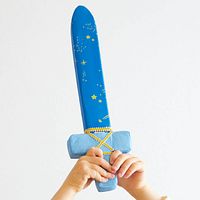 Sternen Ritterschwert weich aus Seide 43 cm