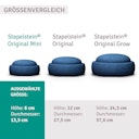 Vorschaubild Stapelstein® Mini pastell 6 kleine Elemente