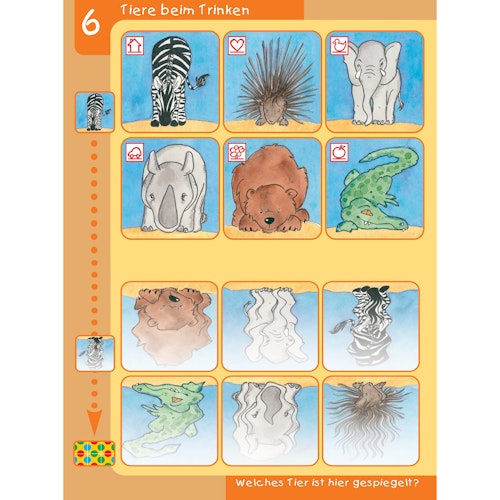bambinoLÜK Übungsheft - Tiere aus aller Welt, 3-4 J.