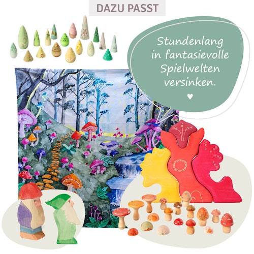 Forest Tree 18 teiliges Figuren Set aus Holz