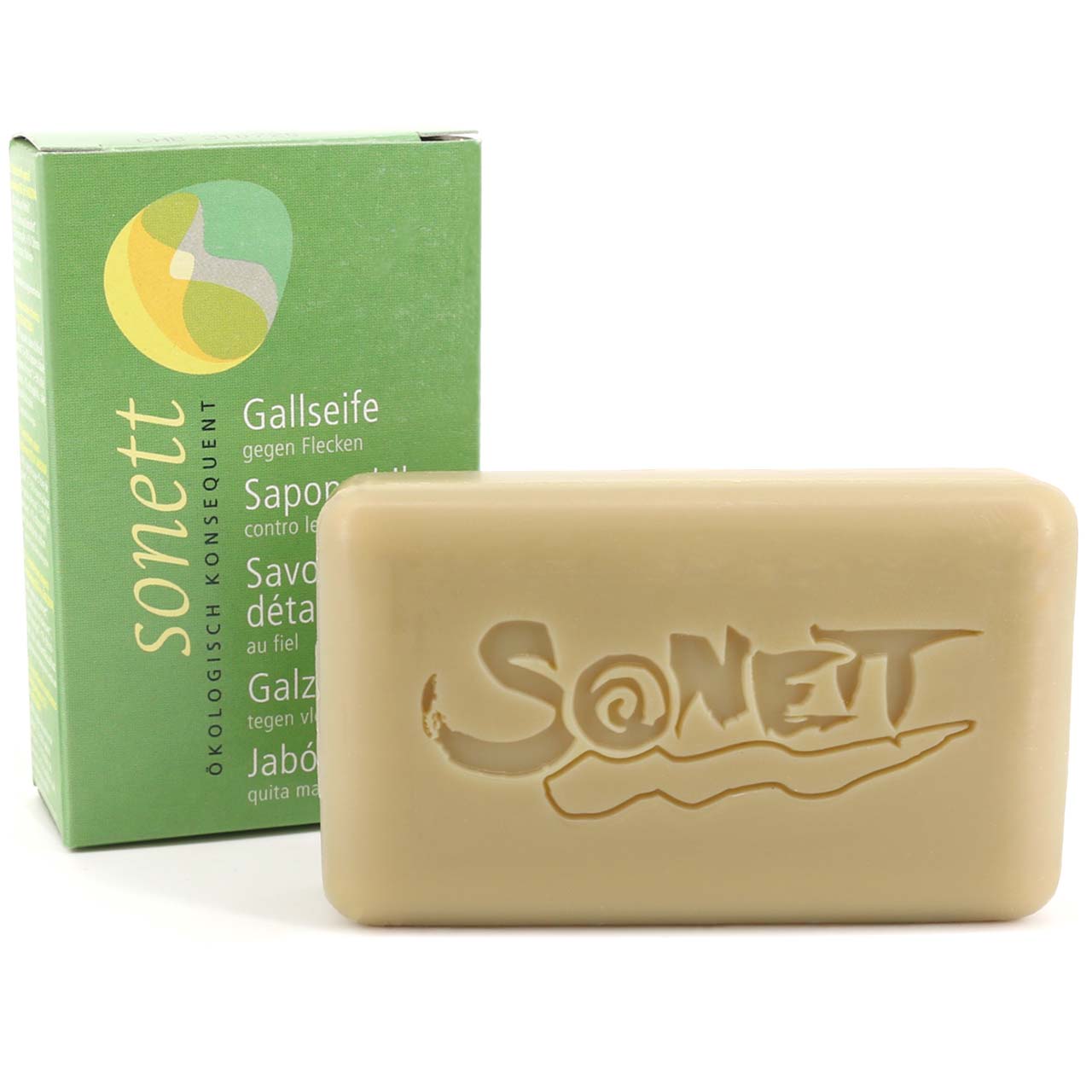 Gallseife Stück 100 g – natürliches Fleckenmittel