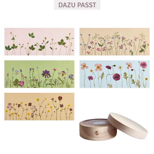 5 Lampenschirme Beth Kendall - Gartenblumen