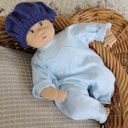 Vorschaubild Weichkörperpuppe Naturkautschuk-Bio-Baumwolle 33 cm blau