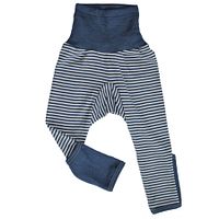 Leggings Cosilana Wolle/Seide mitwachsend lang Uni