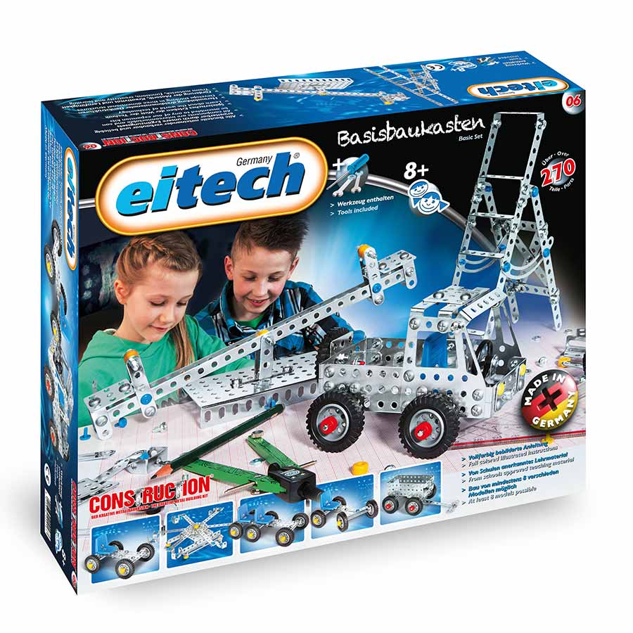 eitech Metallbaukasten Basisbaukasten 8-15+ Jahre C06