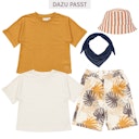 Vorschaubild Leichte Jersey Blätter Shorts
