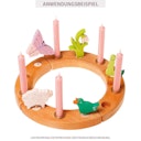 Vorschaubild Grimms Stecker Schaf rosa Deko Geburtstagsring