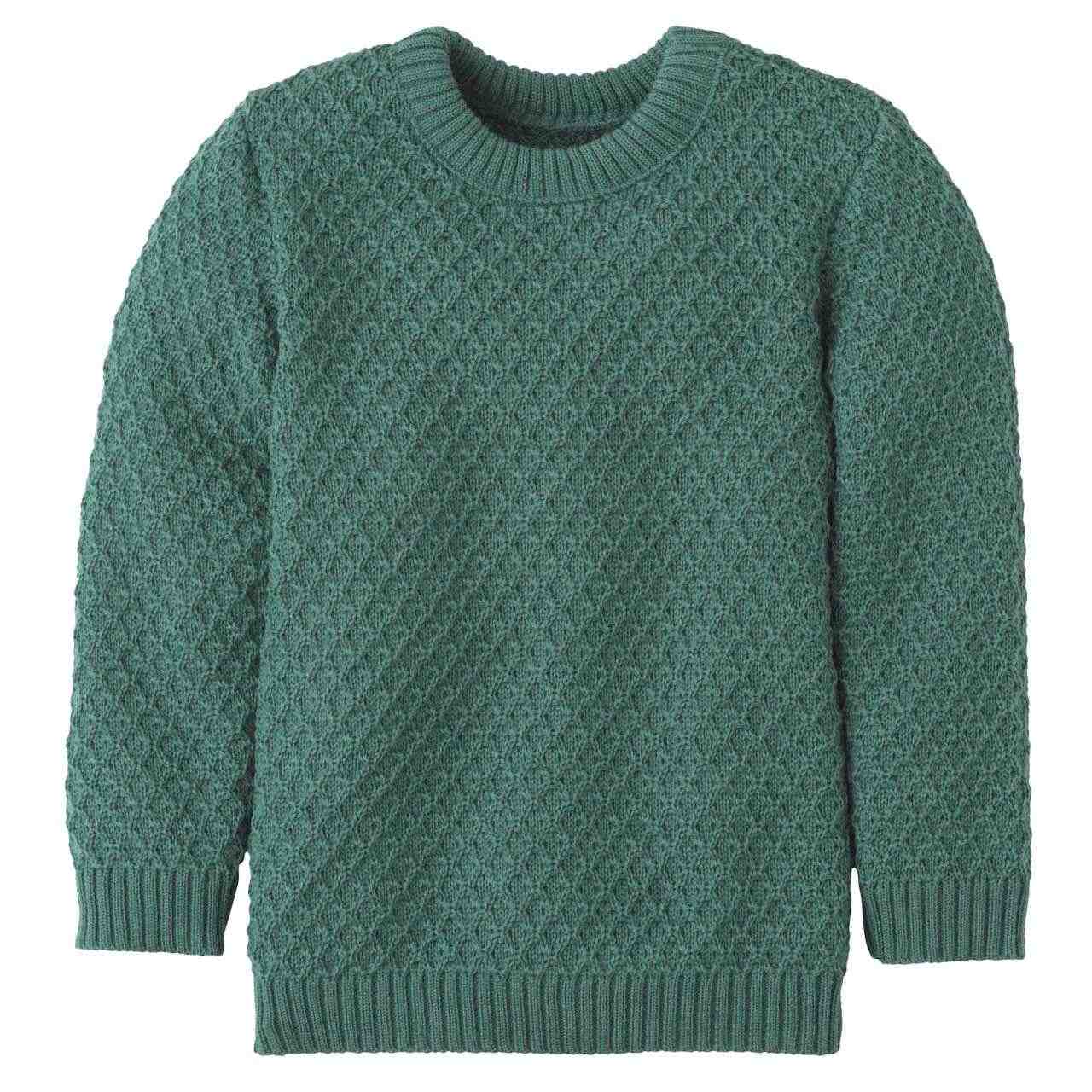 Pullover Zick-Zack Strickmuster