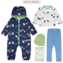Vorschaubild Outdoor Ungefütterter Baby Overall
