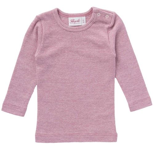 Wolle Seide Langarmshirt