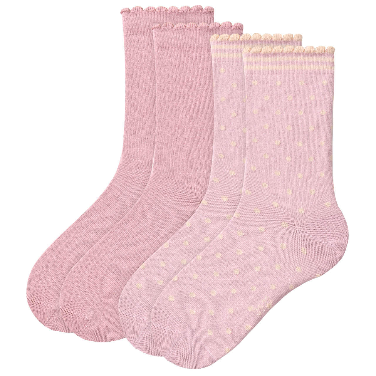 Doppelpack Socken rosa