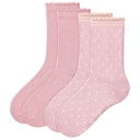 Vorschaubild Doppelpack Socken rosa