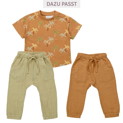 Shirt kurzarm Safari Tiere