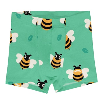 Boxershorts Biene türkis