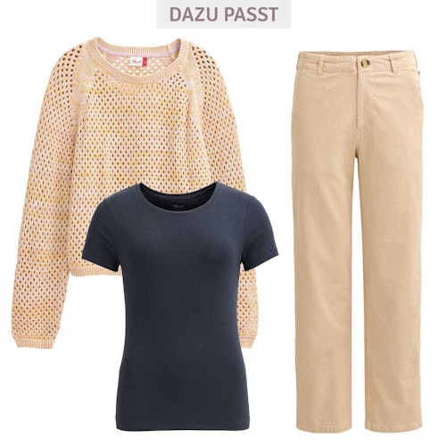 Damen Twill-Hose 7/8