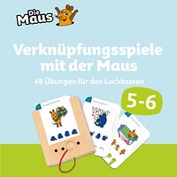 Verknüpfungsspiele mit der Maus 5-6 J. Kartensatz (ohne Lochkasten)