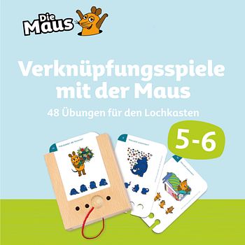 Verknüpfungsspiele mit der Maus 5-6 J. Kartensatz (ohne Lochkasten)