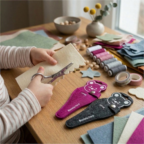 Kinder Bastelschere - Kindergarten Schule 10 cm Schere