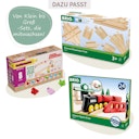 Vorschaubild Schienen und Weichensortiment 11 Teile