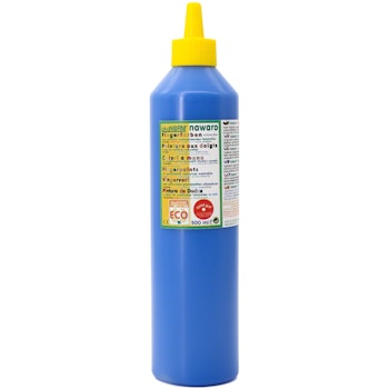Fingerfarben 500 ml Schul- und Theaterfarbe blau