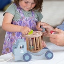 Vorschaubild Nachzieh Müllauto Steckspiel ab 1 Jahr