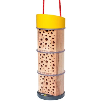 Insektenhotel mit Innenansicht ab 6 Jahre - Höhe 22 cm