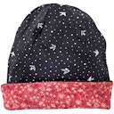 Vorschaubild Wende-Beanie Wintervögel