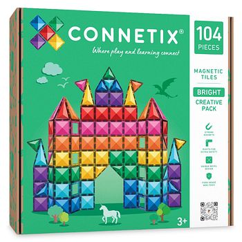 Connetix Magnetbausteine Kreativset 104 Teile – bunt