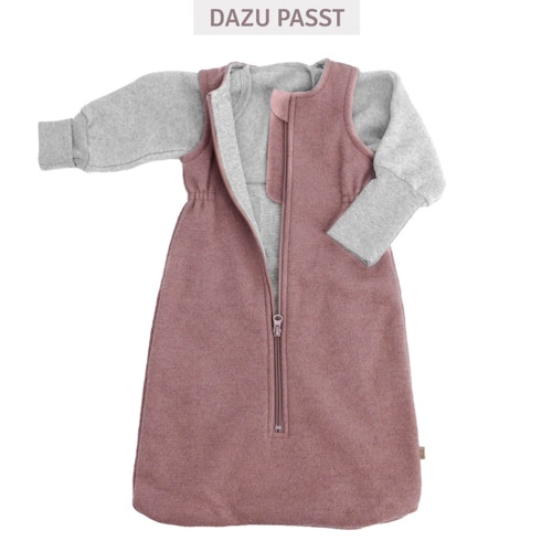 Fleece-Bolero für Schlafsack ab Geburt bis ca. 12 Monate