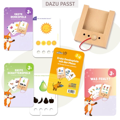 Was fehlt? Kartensatz ab 3 Jahren (ohne Lochkasten)