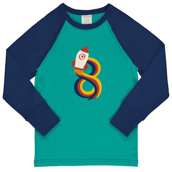 Raglanshirt langarm 8 Jahre
