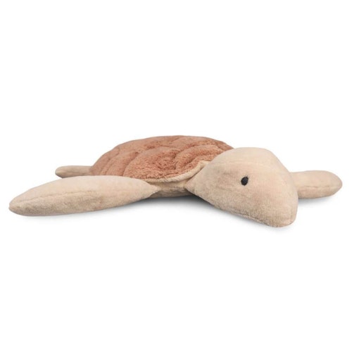 XL Kuscheltier & Wärmekissen Schildkröte Dinkelspelz rosa