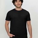 Vorschaubild Herren T-Shirt Wolle schwarz XL
