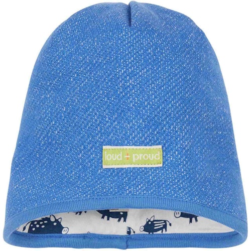 Strickmütze zum Wenden
