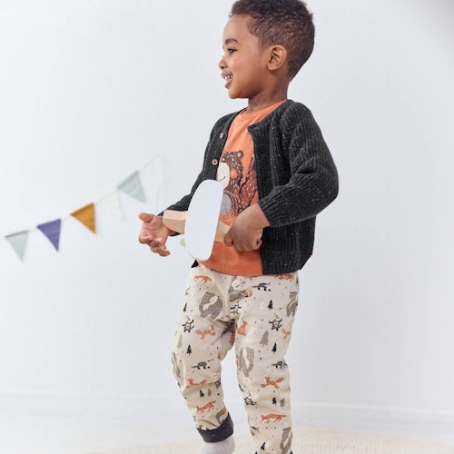 Klassischer Cardigan Knopfleiste